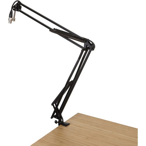 Gator Frameworks Desk-Mounted Broadcast/Podcast Boom Arm Mic Stand GFWMICBCBM1000 - 3